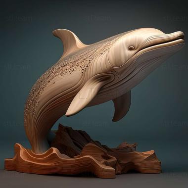 3D модель Калиммохил дельфинус (STL)